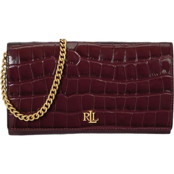 portafogli Lauren marrone