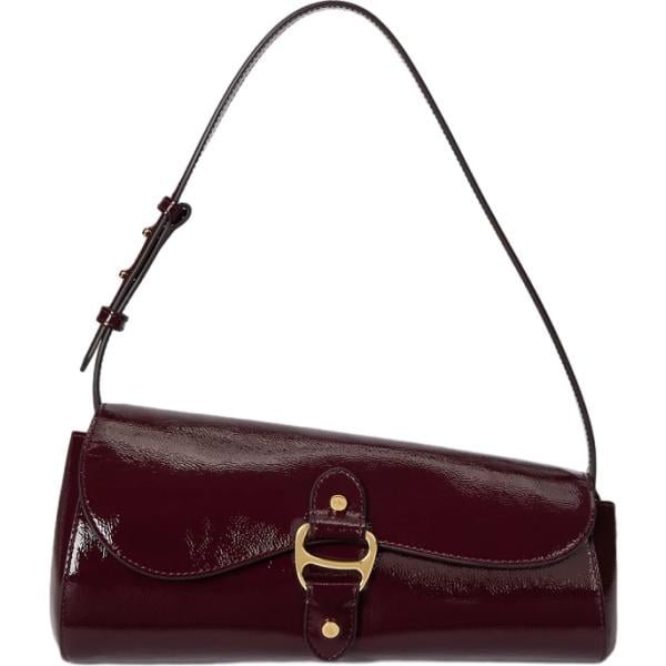 borse a spalla Lauren marrone