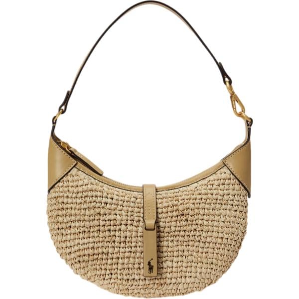 borse a spalla Polo Ralph Lauren marrone