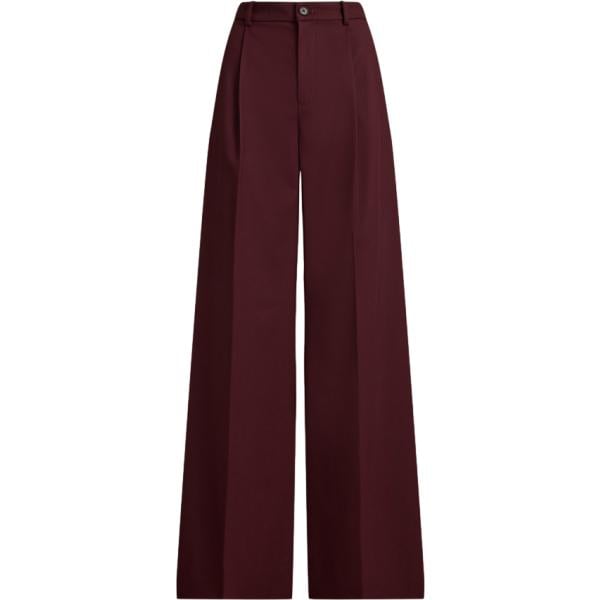 pantaloni Lauren marrone