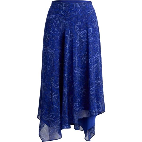 gonne Lauren blu paisley