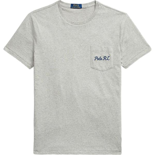 t-shirt Polo Ralph Lauren grigio con stampe