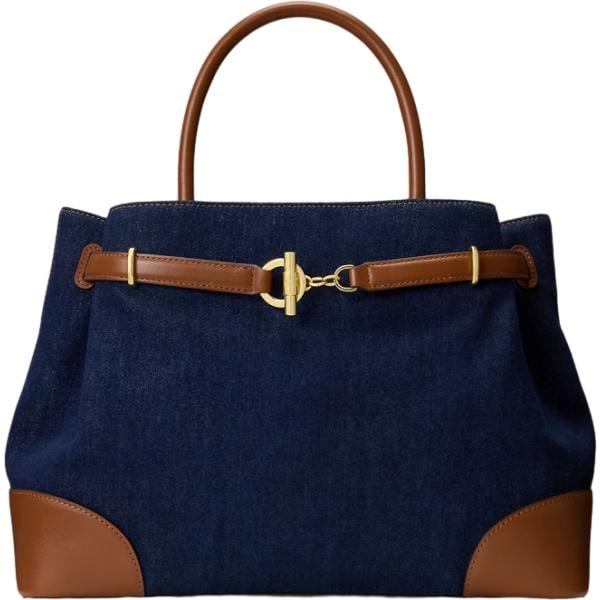 borse a mano Lauren blu