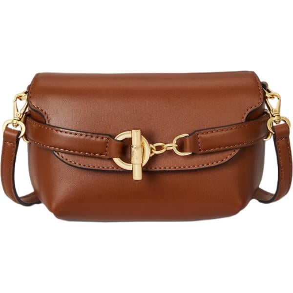 borse a tracolla Lauren marrone