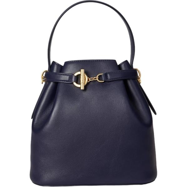 borse a secchiello Lauren blu