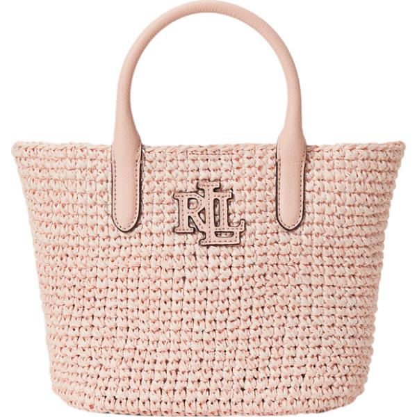 borse tote Lauren marrone
