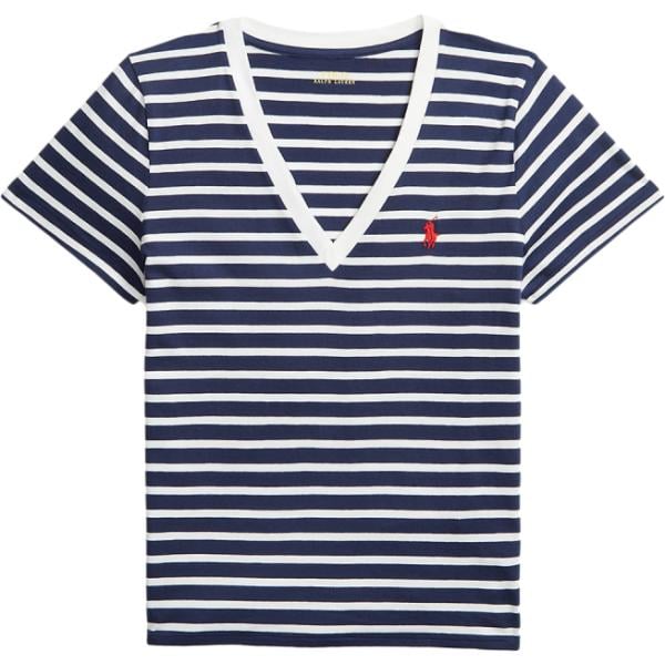 t-shirt Polo Ralph Lauren blu a righe