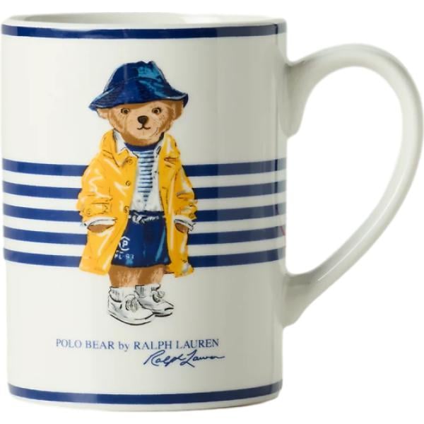 trench Polo Ralph Lauren Home bianco a righe