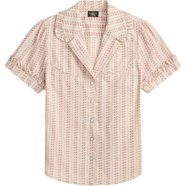 camicie Rrl bianco a fiori