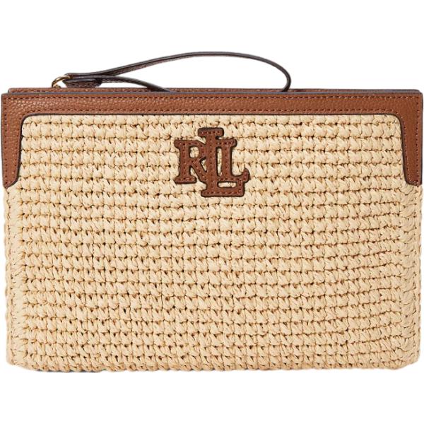 pochette Lauren marrone