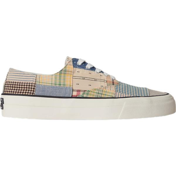 sneakers Polo Ralph Lauren grigio a righe