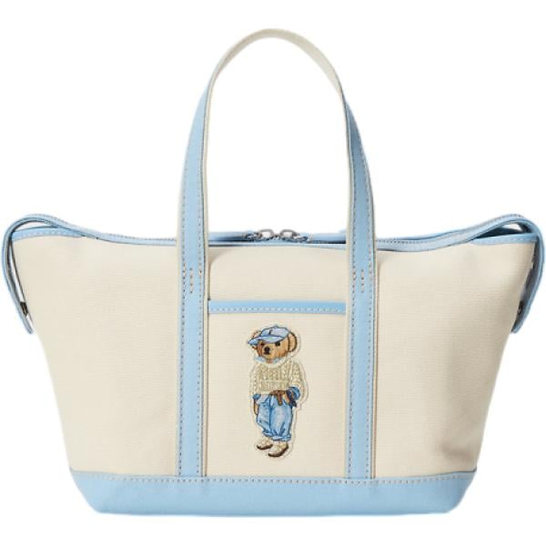 borse tote Polo Ralph Lauren bianco
