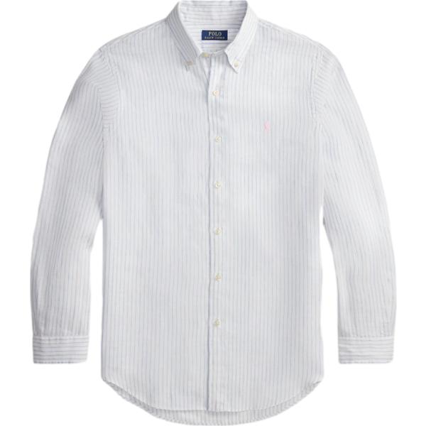 camicie Polo Ralph Lauren bianco a righe
