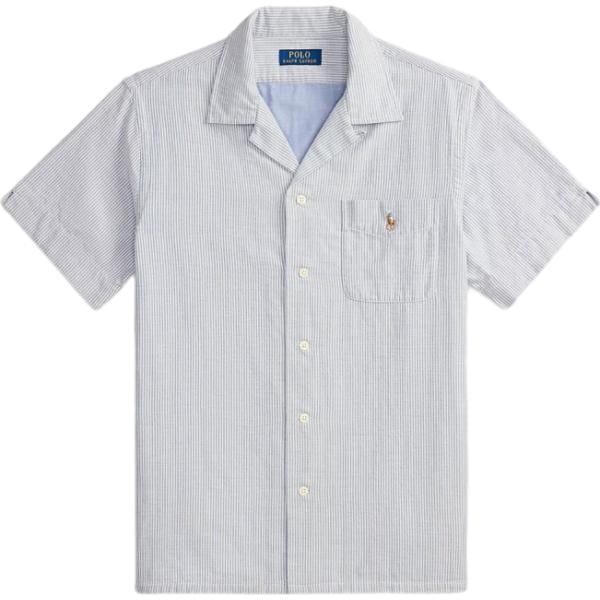 camicie a manica corta Polo Ralph Lauren blu a righe