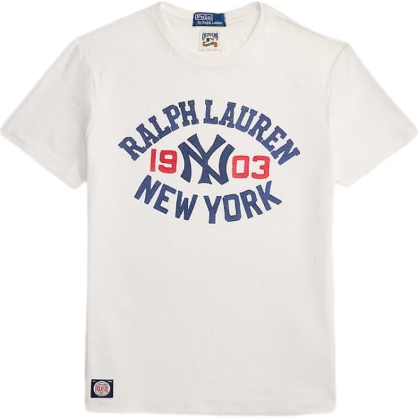 t-shirt Polo Ralph Lauren bianco con stampe