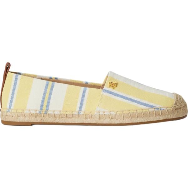 espadrillas Lauren giallo a righe
