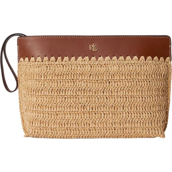 pochette Lauren marrone