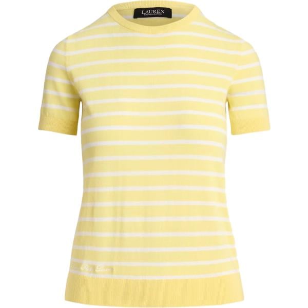 maglieria Lauren giallo a righe