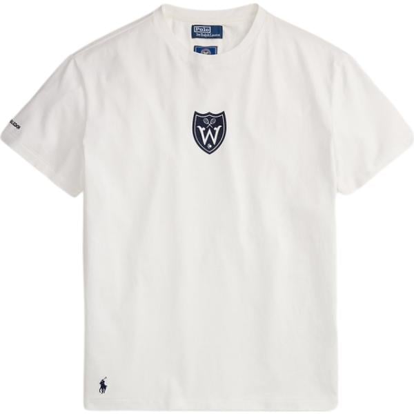 t-shirt Polo Ralph Lauren bianco con stampe