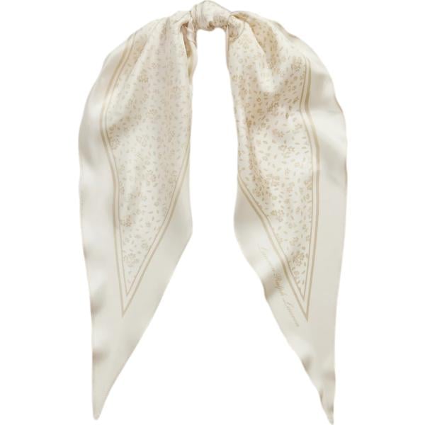 foulard Lauren bianco a fiori