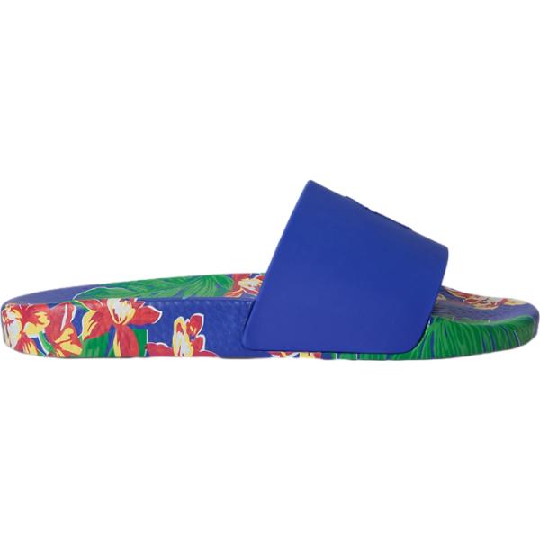 sandali Polo Ralph Lauren blu a fiori