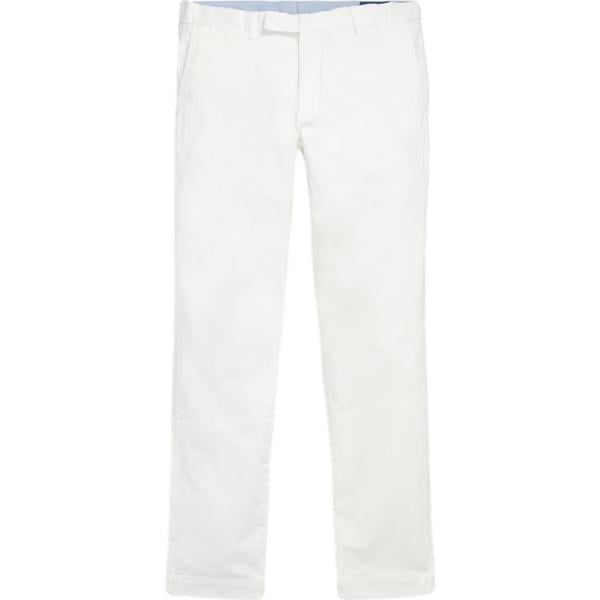 Pantaloni da uomo in bianco neve Polo Ralph Lauren