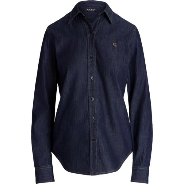 camicie Lauren blu