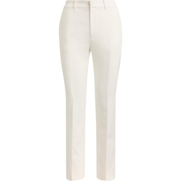 pantaloni Lauren bianco