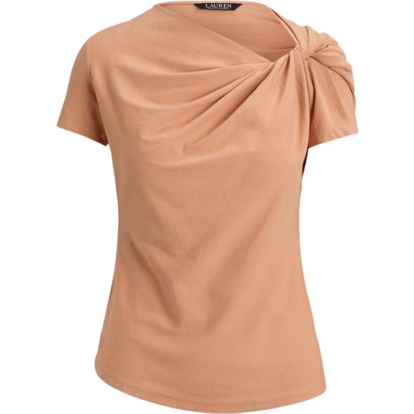 t-shirt Lauren marrone