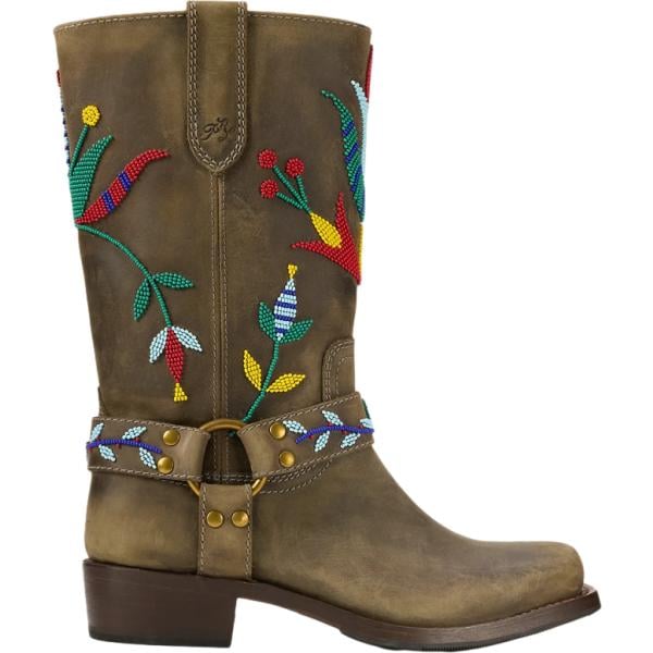 stivali Polo Ralph Lauren marrone a fiori