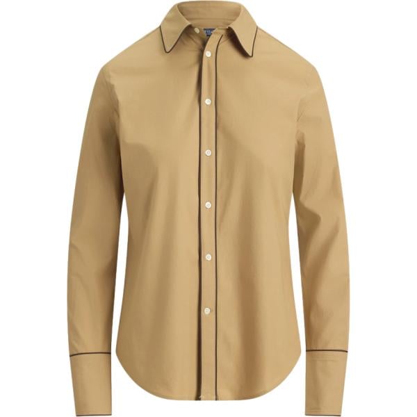 camicie Polo Ralph Lauren marrone