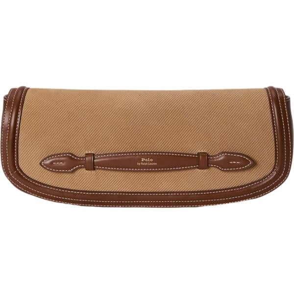 clutch Polo Ralph Lauren marrone