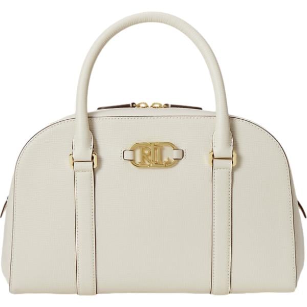 borse a mano Lauren bianco