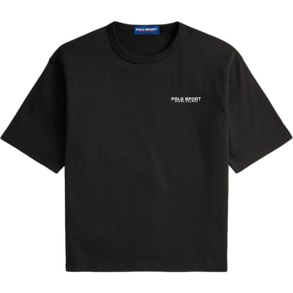 T-shirt da uomo in nero pece Polo Ralph Lauren