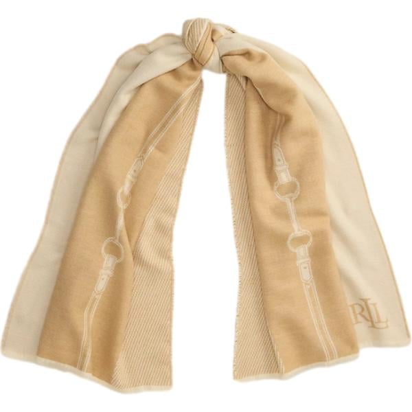 Sciarpa da donna in marrone chiaro Lauren