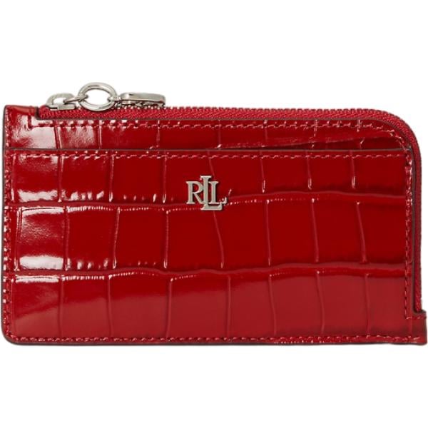portafogli Lauren rosso