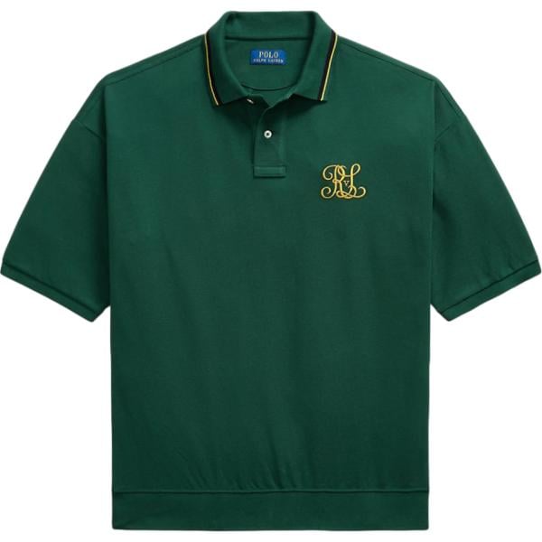 Polo da uomo in grigio scuro Polo Ralph Lauren