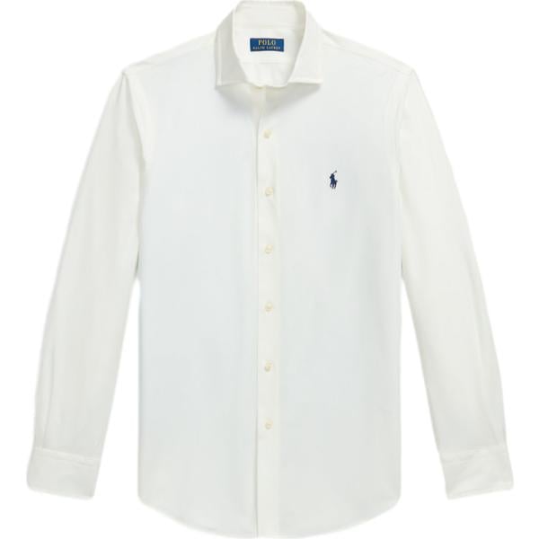 Camicia da uomo in bianco neve Polo Ralph Lauren