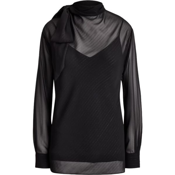 bluse Lauren nero a righe