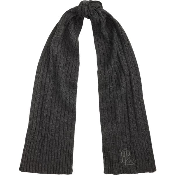 Sciarpa da donna in grigio scuro in lana Lauren