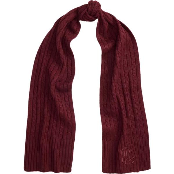 Sciarpa da donna in bordeaux in lana Lauren