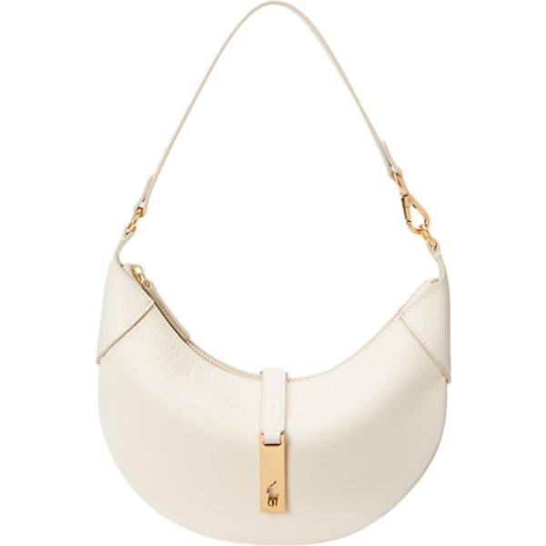 borse a spalla Polo Ralph Lauren bianco