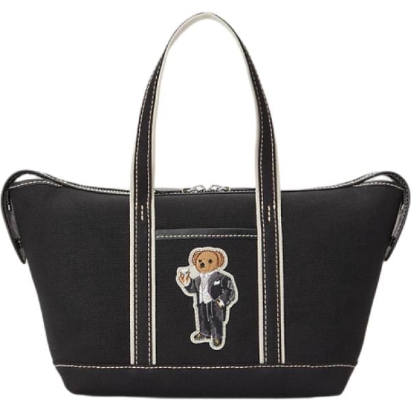 borse tote Polo Ralph Lauren nero