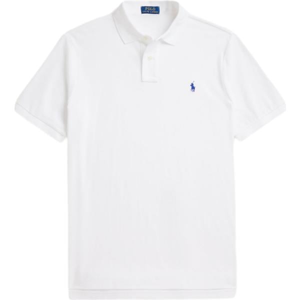Polo da uomo in bianco neve Polo Ralph Lauren