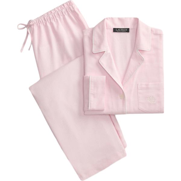 Pigiama da donna in rosa scuro con stampe Lauren Lauren