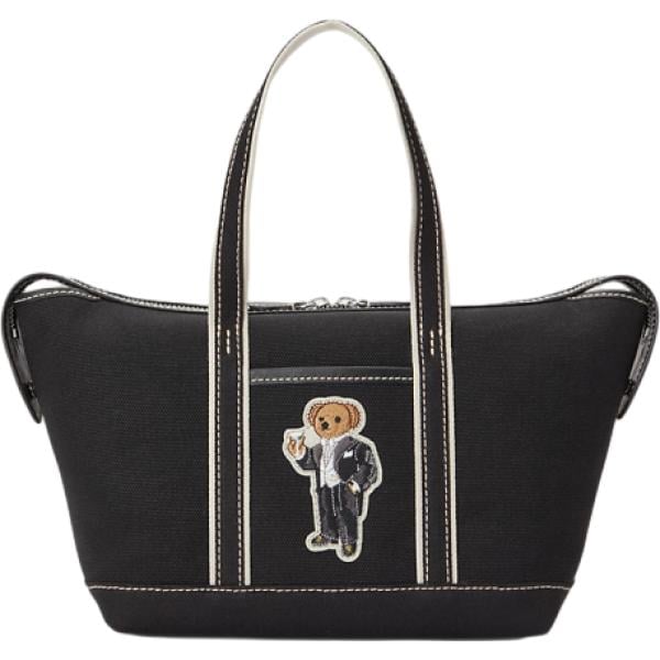 borse tote Polo Ralph Lauren nero