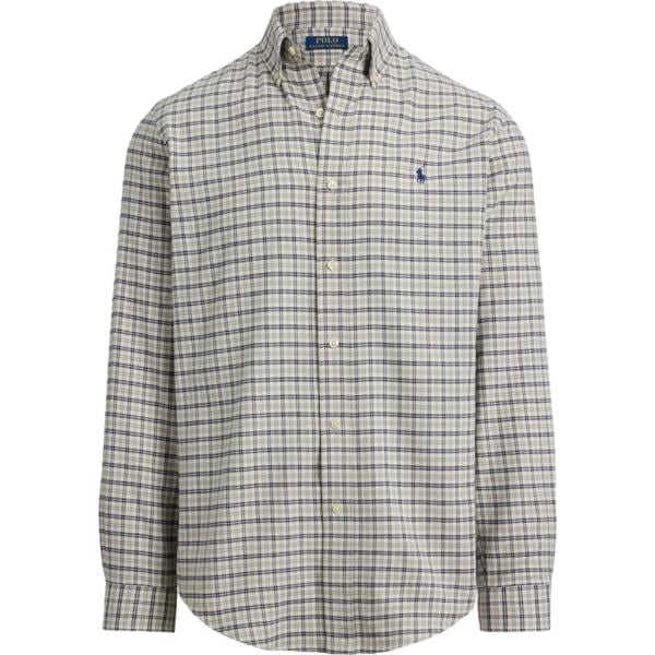 camicie Polo Ralph Lauren grigio scozzese