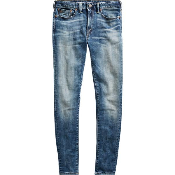 jeans skinny Rrl blu