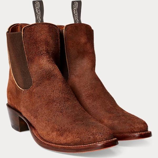 stivaletti chelsea Rrl marrone