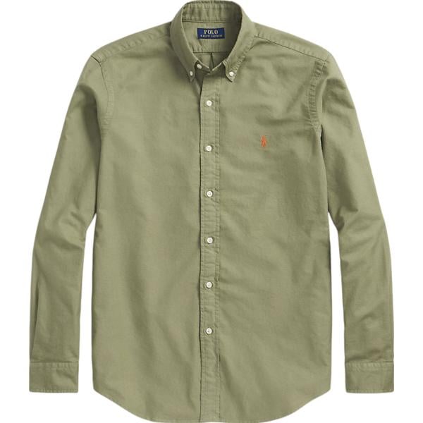 camicie Polo Ralph Lauren marrone